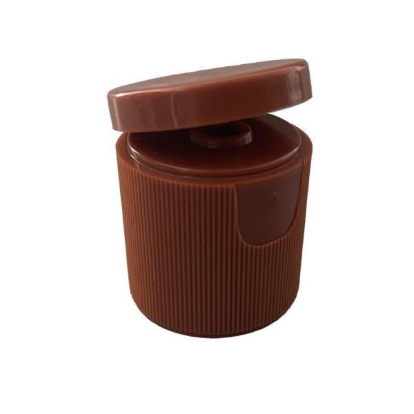 Customized Request 20mm Plastic Cap Flip Top Cap for Customized Cosmetic Packaging