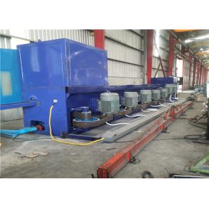 Inverted Motor 11kw Straight Line Wire Drawing Machine