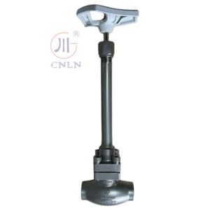 CF3/CF8 Stainless Steel DN15 PN50 Low Temperature Long Stem Globe Valve For Tank
