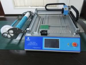 China Full Touch Screen Vision System CHM-T48VA Desktop SMT Pick And Place Machine PNP Machine CE Small SMT Machine on sale