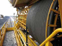 Wholesale Construction Large Reeling Drum Cable For Stacker Reclaimer Wiring from china suppliers