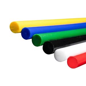 Copolymer Black POM ELS Material Rod Bar High Hardness Plastik