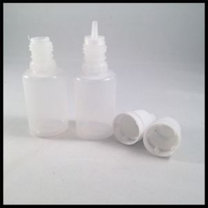Child Proof Plastic Dropper Bottles 20ml , LDPE Empty Eye Dropper Bottles