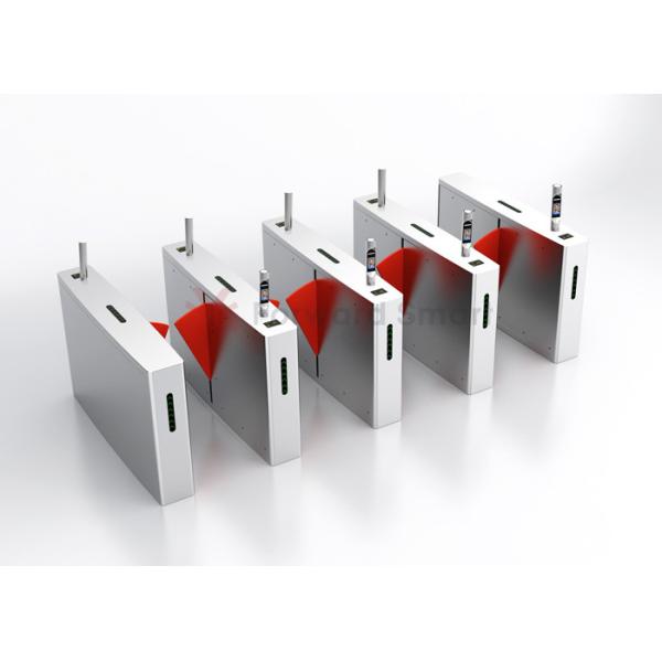 Quality Flap Swing QR Reader Anti Pinch Access Control Turnstile for sale