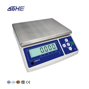 15kg Capacity Multifunctional Electronic Table Scale with LCD Display and OBM
