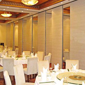 Folding Removable Sliding Wheels Soundproof Partition Wall Materials For