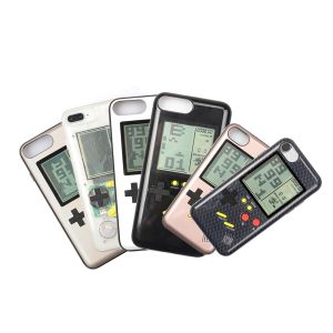 Silicone Gameboy Cell Phone Protective Covers TPU Shell IMD Boy Tetris Game For