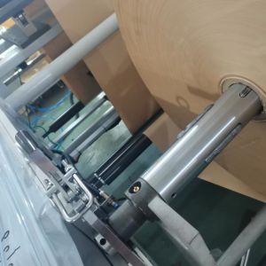 Semi Automatic Snack Food Bread Dried Fruit Paper Bag Making Machine Environment