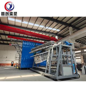 Wholesale Automatic PLC Controlled Shuttle Rotomolding Machine with Adjustable Rotating Speed from china suppliers