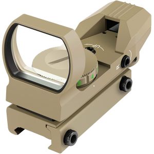 Red Dot Reflex Sight Dark Earth Tan Scope Sight 1x33mm