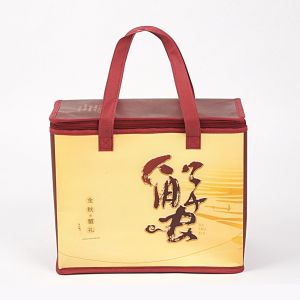 Garment Custom with Zipper Tote Laminated Cooler Nonwoven Bag