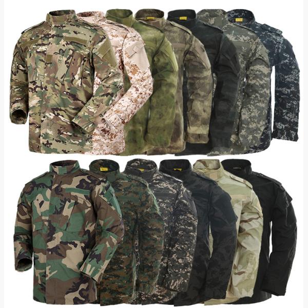 Men's Second Generation ACU Suit for Outdoor Training Long-sleeved CP Uniform Suit