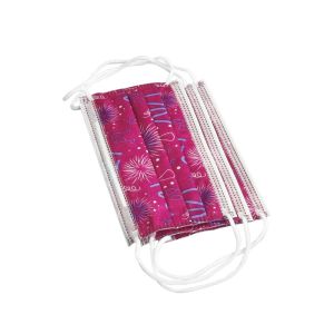 Hot Air PP Printed Spunbonded SS Nownoven Fabric For Face Mask Roll Width 175mm