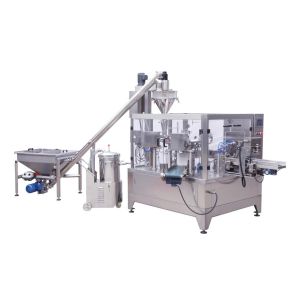 PLC Controller Automated Packaging Machine for Stand Up Zipper Pouches