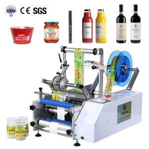 China Electric Driven FK603 Desktop Small Label Applicator for Round Bottle Sticker Labeling on sale