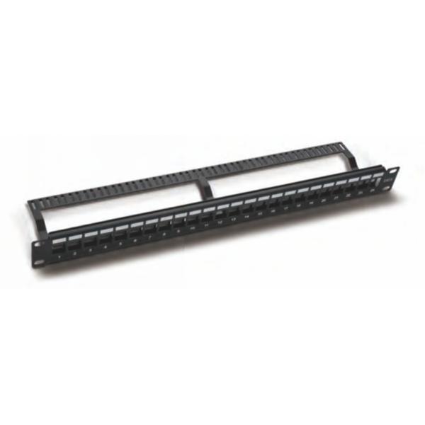 24 ports blank patch panel.
