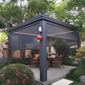 China Experience the Beauty and Durability of an Aluminum Patio Pergola from on sale