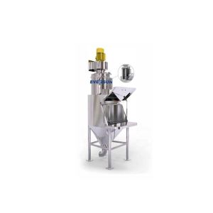 Rice Powder Bag Dumping Station With Vibrating Screen