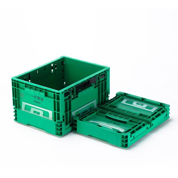 Large Container Collapsible Vegetable Storage Plastic Crate for Logistic and