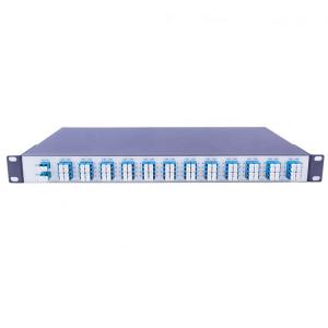 Wholesale FC Connector 100G Fiber Optic WDM Passive Cwdm Module 4CH / 8CH 3 Years Warranty from china suppliers