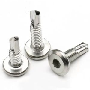 Hex Head Self Drilling Metal Screws MOQ Bulk Pack Durable Corrosion Resistant