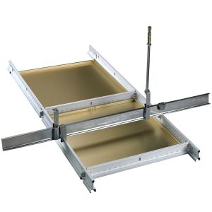 Decorative Multi Layer Curved White Wall Ceiling Panels Commercial Building