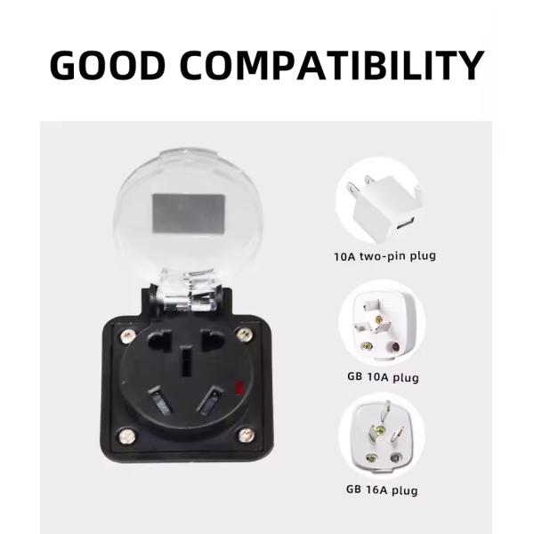 GBT Car Power Source Energy Discharger Plug for BYD Conversion Socket Electric Vehicle Discharge Equipment