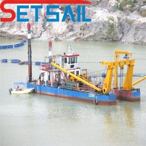 Cummins Engine Siemens PLC 3500m3 Cutter Suction Sand Dredger for Large-Scale