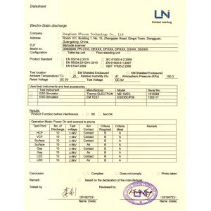 Shenzhen DYscan Technology Co., Ltd Certifications