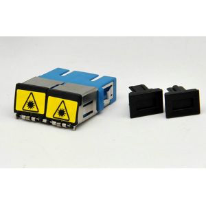 Customized Fiber Optic Adapter With Shutter 100% Optical Performance Inspection