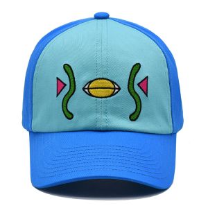 China Sport Men 6 Panel Embroidered Baseball Caps 60cm Curved Visor on sale