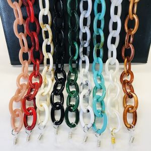 China Acrylic Masking Chains Adult Face Masks Chain Necklace Lanyard Face Masking Holder Strap on sale