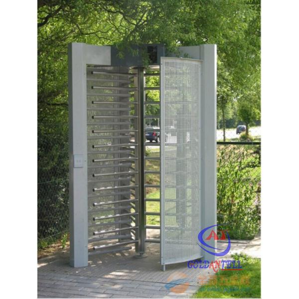 Quality Revolving Security Full Height Turnstile Speed Gate Systems With Card Reader System for sale