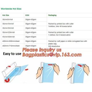 Wood Pulp Unbleached Biodegradable Food Wrapping Paper Silicone Coated Parchment