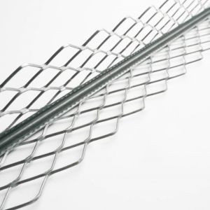 Precision Stamped Diamond Pattern Stucco Metal Corner Bead With Consistent 90