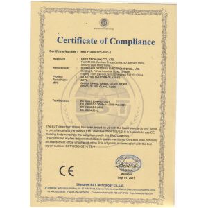 Getd Tech (HK) Co., Ltd Certifications