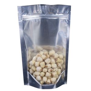 One Side Zipper Aluminizing Stand Up Packaging Pouches