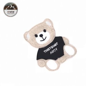 DIY Little Bear Embroidery Designs Patches Pretty For Kid'S Hipster Garment