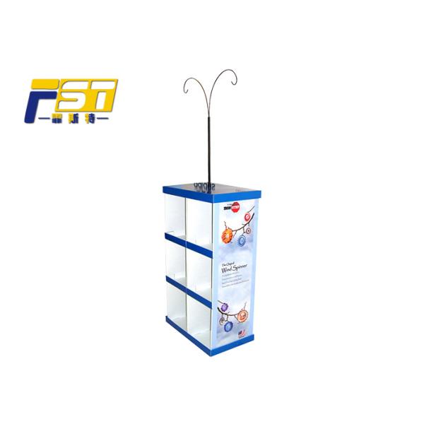 Supermarket Cosmetic Cardboard Pallet Display Recycable Environmental Friendly