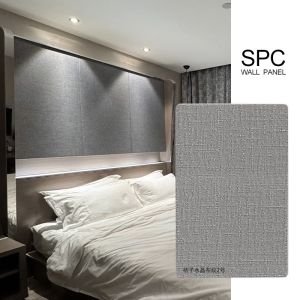 Customizable SPC Wall Panels Moisture-Resistant Stone Plastic Composite Eco