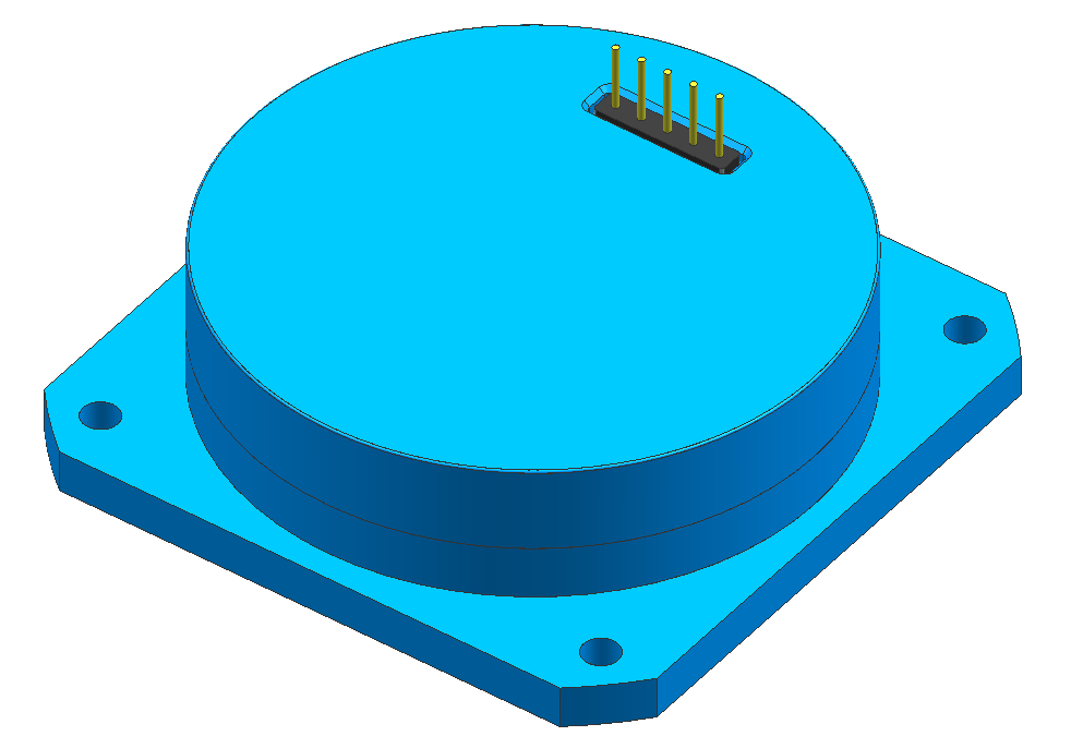 Inertial Angular Rate Fog Gyroscope Single Axes Optical Sagnac Effect