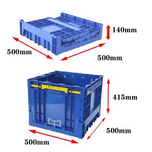 Plastic Foldable Crate Eco-Friendly Stackable Storage Collapsible Plastic Crate