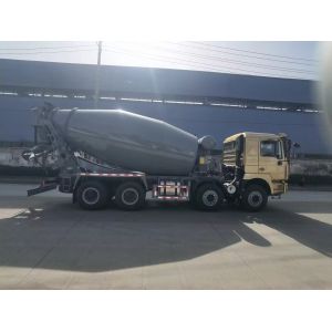 Second-Hand Construction Concrete Mixer Truck With Core Engine Component