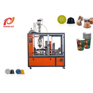 Automatic Positioning Stainless Steel Two Lanes Lavazza Blue Coffee Capsule