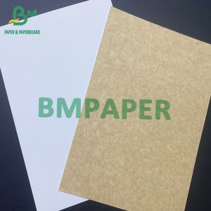 16PTS 20PTS One Side White Kraft Back Cardboard For Boxes 90 X 125cm