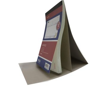 White Invoice Books with Logo Printing for Business Efficiency