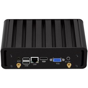 Intel Core Series Black Mini Computer With DDR3L RAM Single LAN Fome Home Offoce