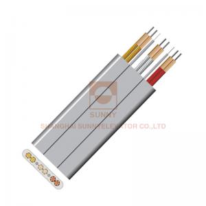 China High Precision Elevator Electrical Parts Shielding Flat Elevator Control Cable on sale