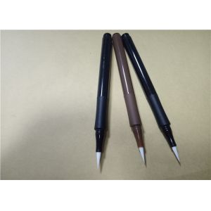 Nib Head Liquid Eyeliner Pencil Customized Color PP Plastic Logo Printing
