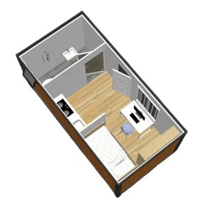 Easy Assemble Lowes Prefab Home Kits House IBOXB Prefabricated Homes PVC Sliding